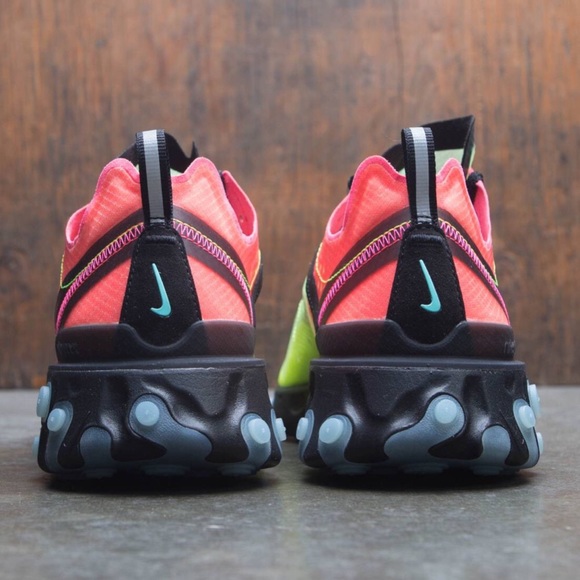 NIKE MEN REACT ELEMENT 87 (VOLT / AURORA GREEN) - Picture 2 of 7